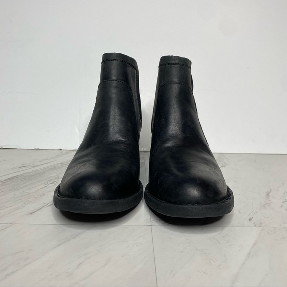 Born Reece Black Leather Bootie 10M - Picture 2 of 15
